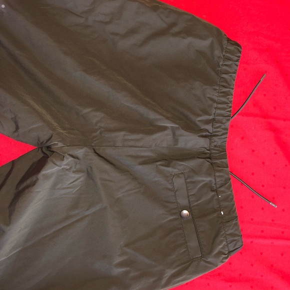 Banana Repub Snow Pants for boots Khaki Green Sz 6 FLEECE LINED - Picture 7 of 8